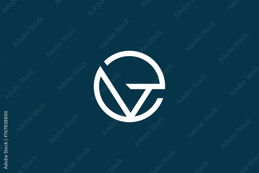 EV, VE, E, V, Abstract Letters Logo Monogram EV, VE, E, V, Abstract Letters Logo Monogram