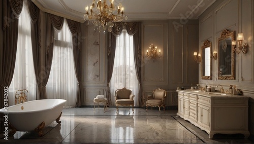 luxury bathroom interior © Asma