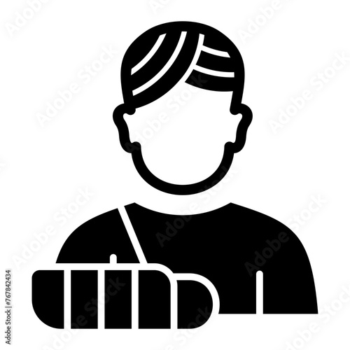   Victim glyph icon