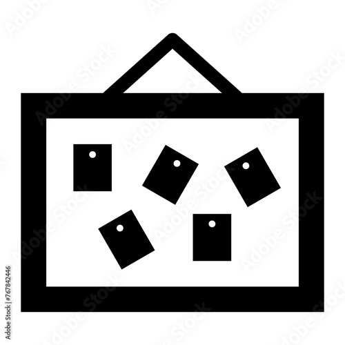  Pinboard glyph icon