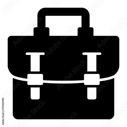  Briefcase glyph icon