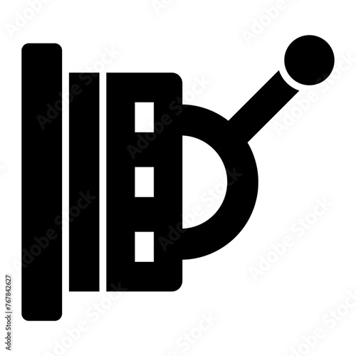   Knife Switch glyph icon