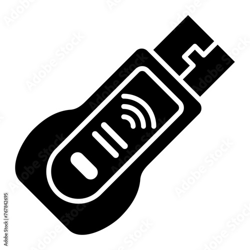   Dongle glyph icon