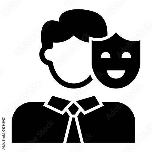   Pretend glyph icon