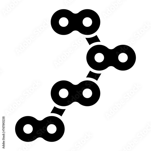   Chain glyph icon