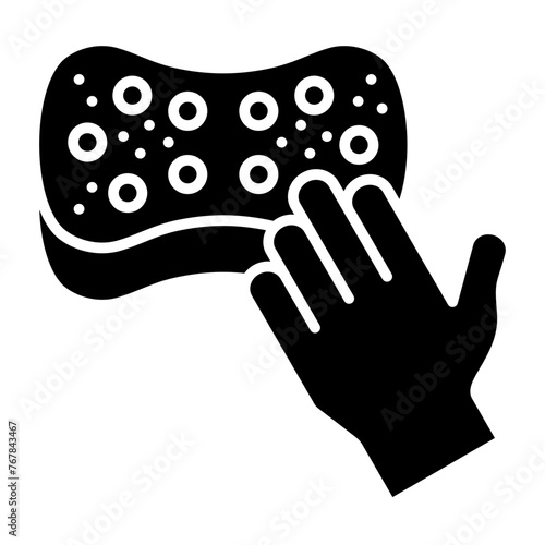  Sponge glyph icon