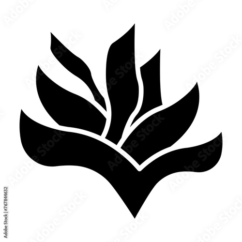   Kelp glyph icon