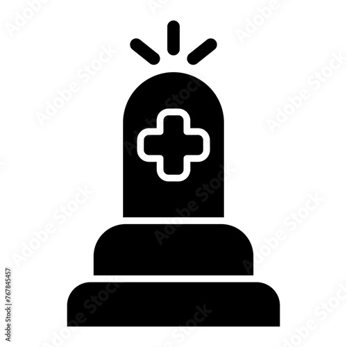   SOS Survival Stash glyph icon