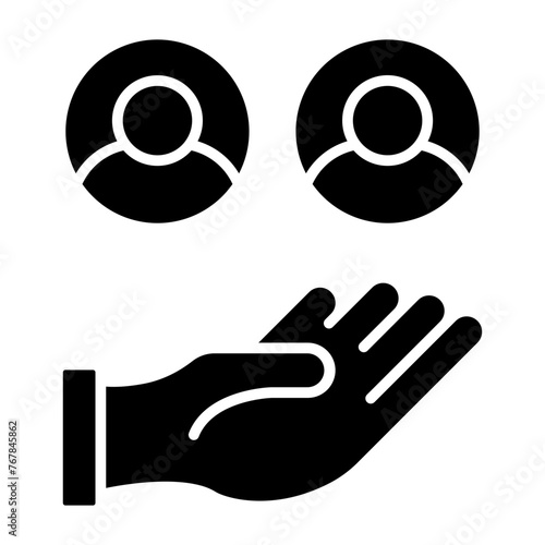   Retention glyph icon