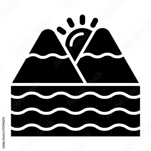 Daylight Bliss glyph icon