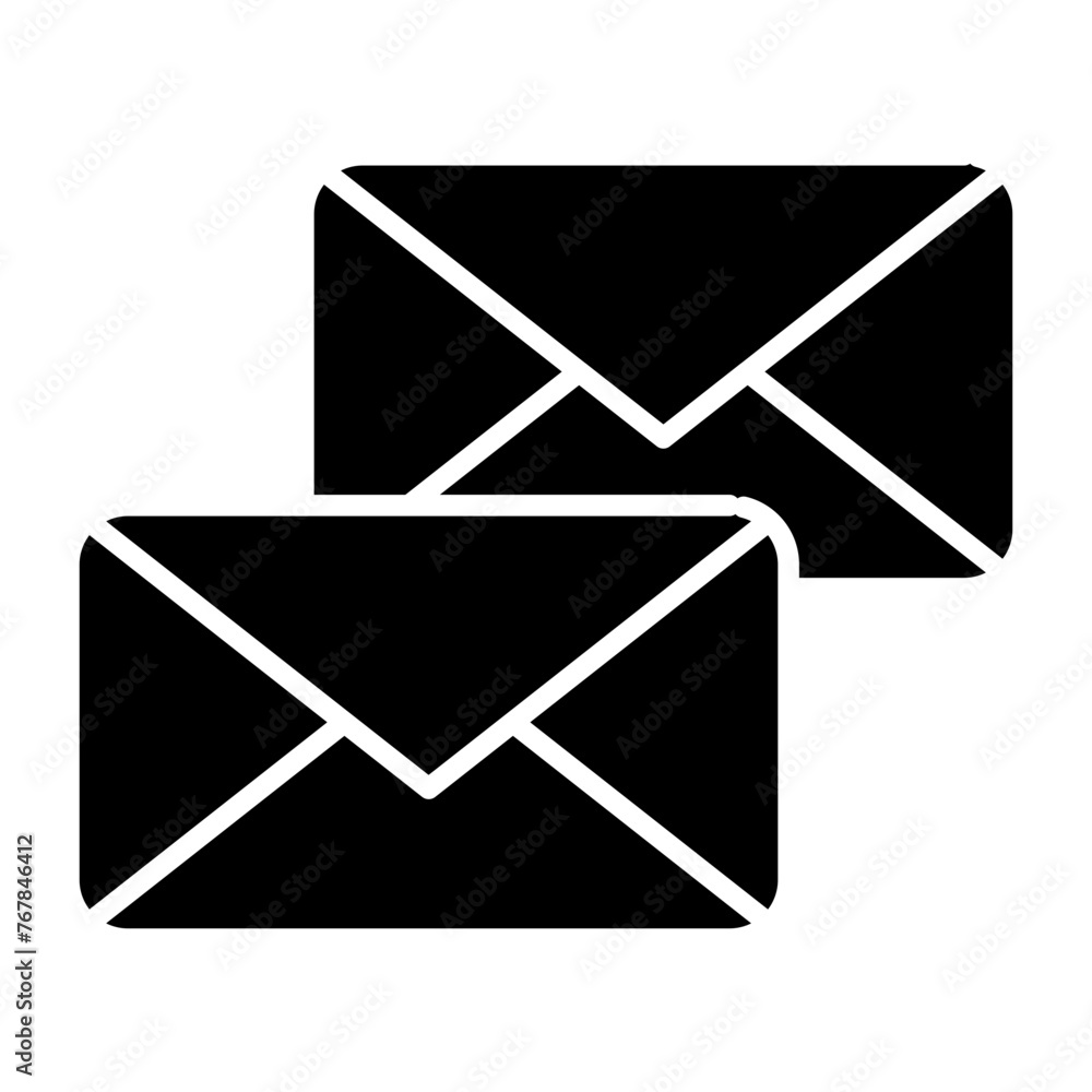 envelope glyph icon