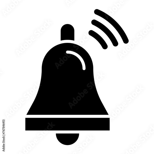 bell glyph icon