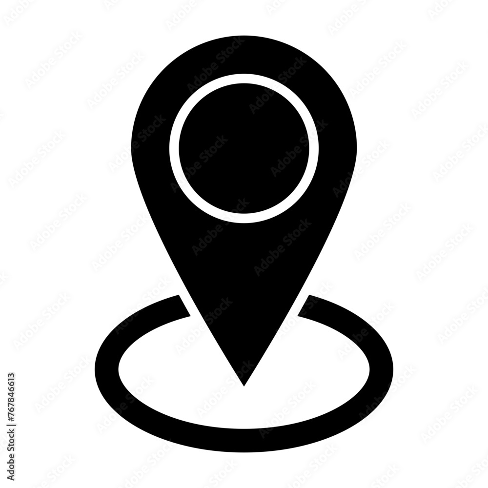 gps glyph icon gps glyph icon