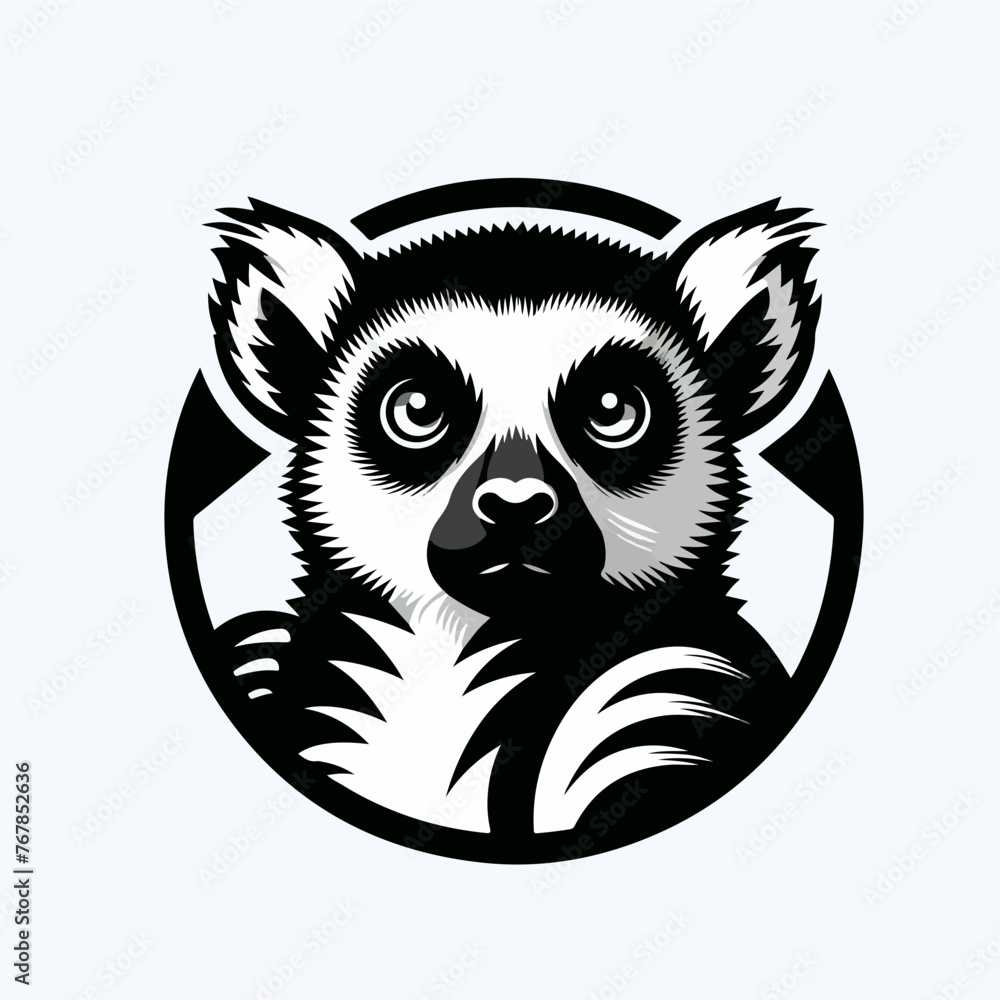 Cute Lemur cartoon vector illustration Cute Lemur cartoon vector illustration