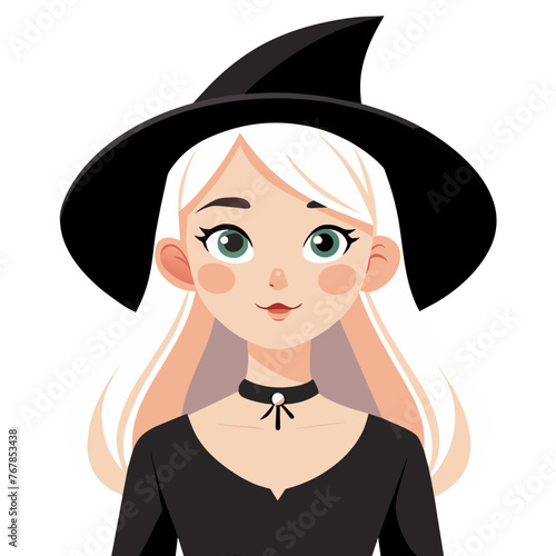witch in a hat