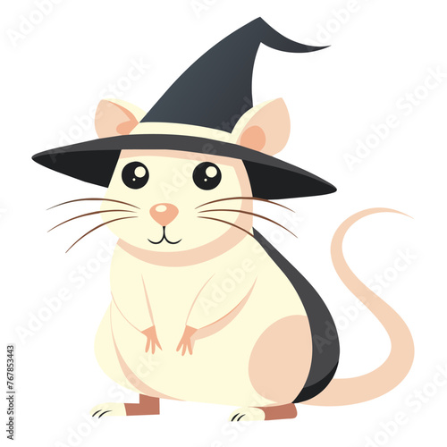 mouse with hat