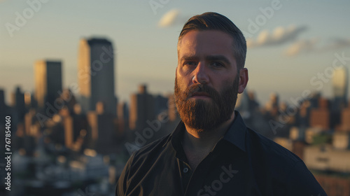 middle aged businessman