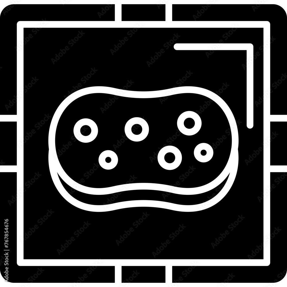 Obraz premium Sponge Icon