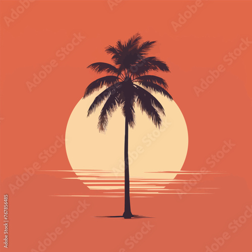 Palm | Minimalist and Simple Silhouette