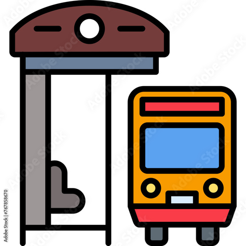 Bus Station Icon