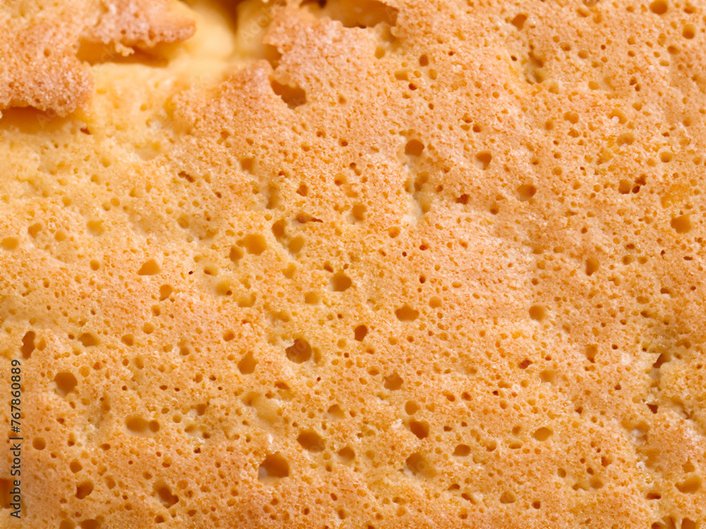 sponge cake texture close up sponge cake texture close up