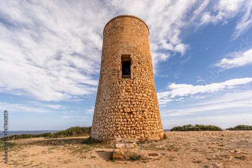 photo of the tower in Torre del Serral dels Falcons, Mallorca, Spain