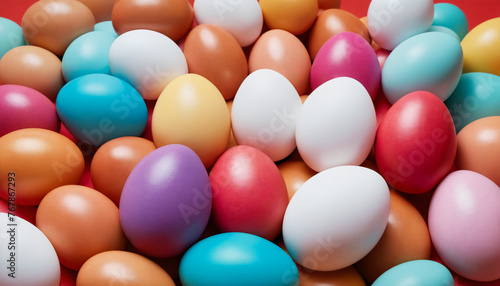 Colorful easter eggs © Arey