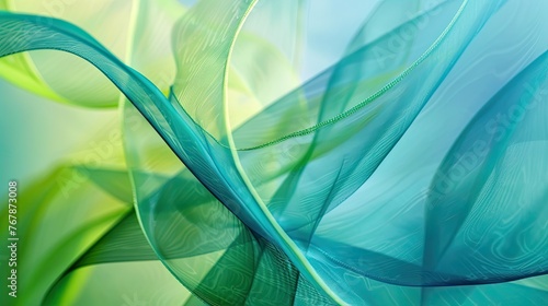 Blue and green abstract background