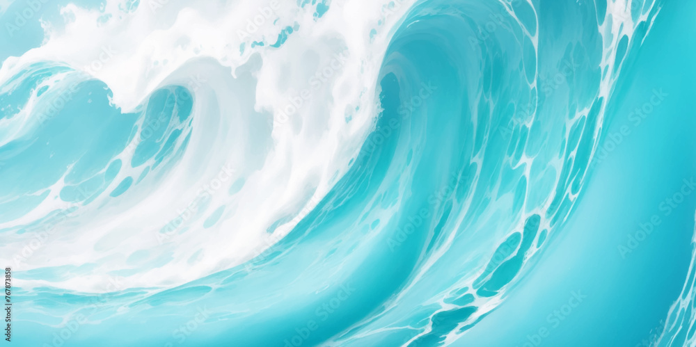 Blue ocean wave background. Blue and white water ocean background ...
