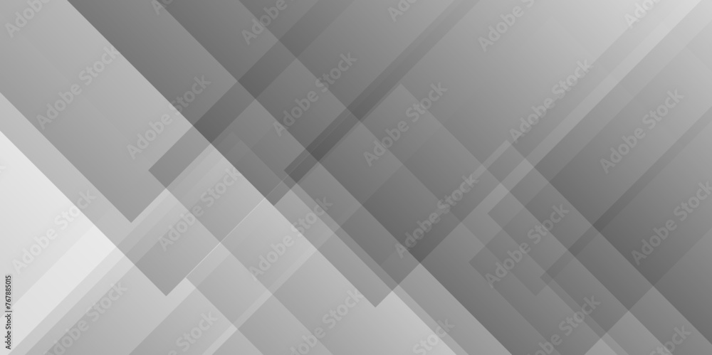 Obraz premium Modern abstract gray and white background with glowing geometric lines. Abstract seamless modern white and gray color technology concept texture. Abstract minimal geometric futuristic background. 