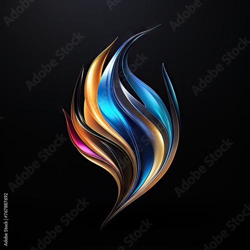 abstract fire background