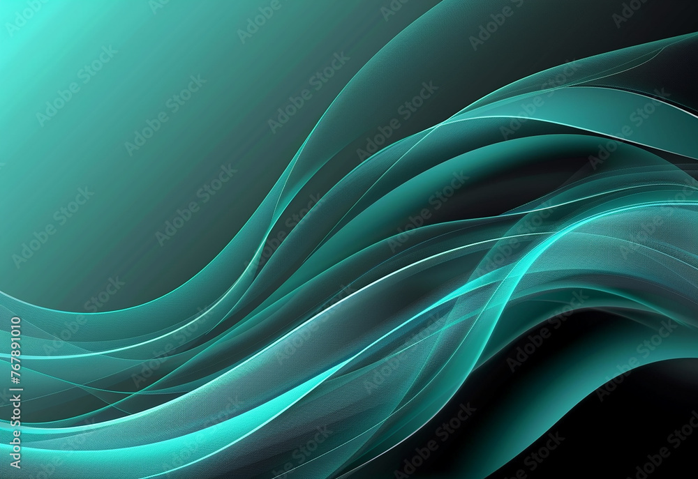 Animated background video with turquoise spiral wave pattern Animated background video with turquoise spiral wave pattern