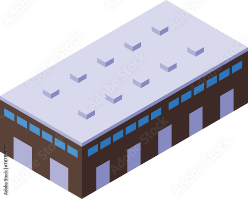 Farming biogas icon isometric vector. Nature energy bio pump. Plant gas
