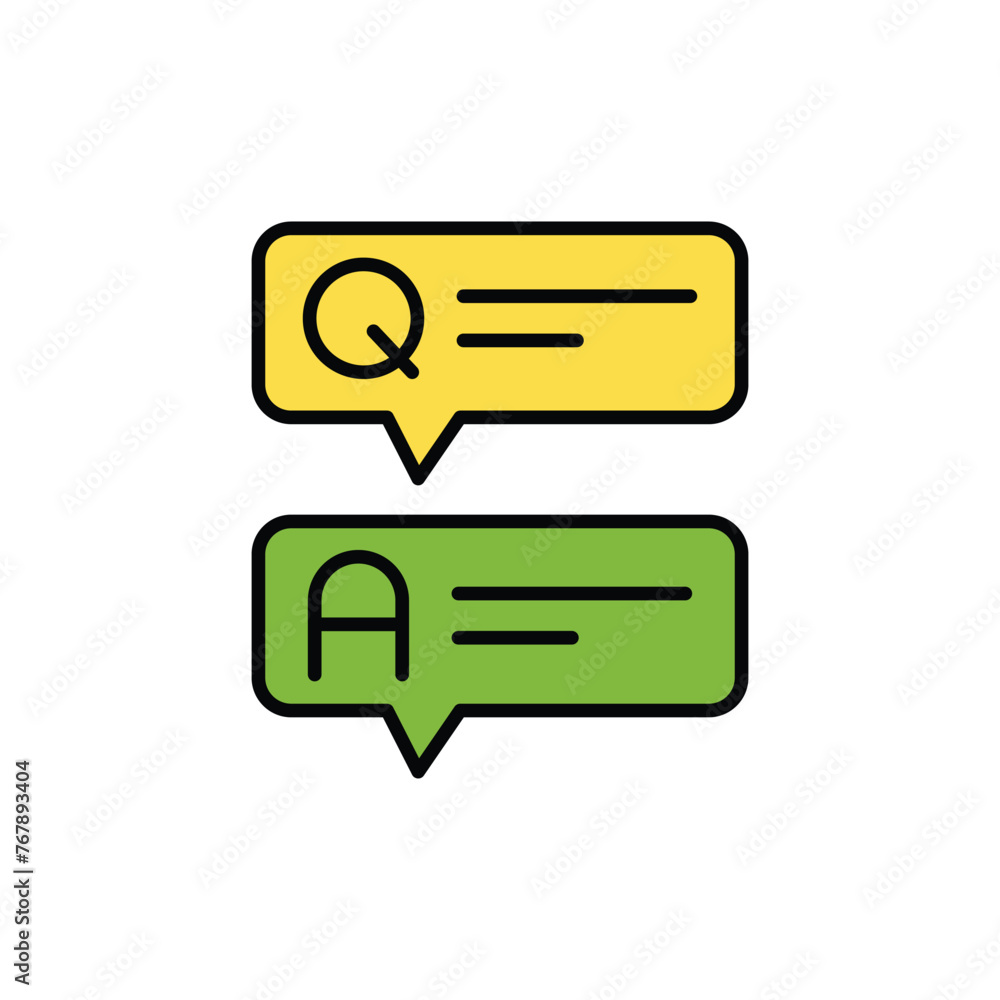 Question icon design with white background stock illustration Question icon design with white background stock illustration