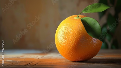 Oranges for advertising media