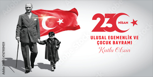 23 Nisan Ulusal Egemenlik ve Cocuk Bayrami.