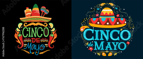 Premium Vector Illustration | Cinco de Mayo Celebration