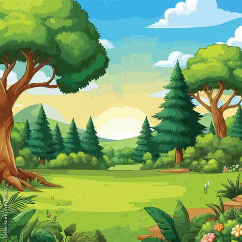 cartoon Background design
