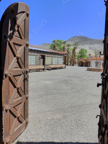 Canvastavla Scotty's Castle dans la Vallée de la Mort - Death Valley