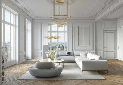 modern living room Paris