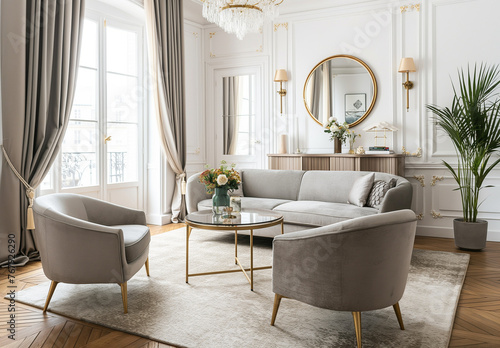 modern living room Paris