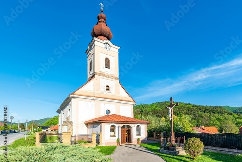 Roman Catholic Church of St. John of Nepomuck. Medzibrod  Slovakia.