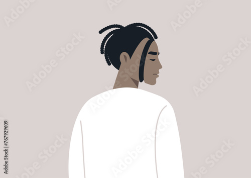 Mind Escape, The episode of Dissociation, a figure embodies the confusion of mental disengagement