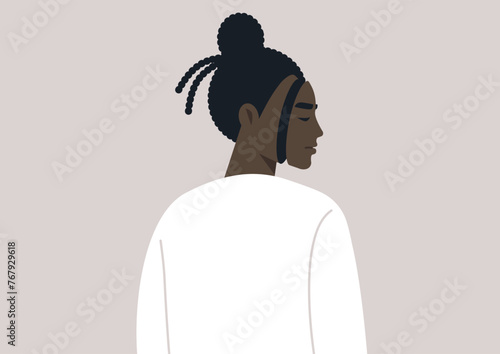 Mind Escape, The episode of Dissociation, a figure embodies the confusion of mental disengagement
