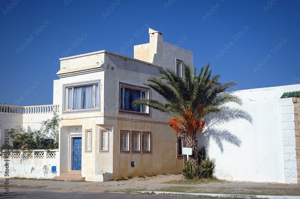 Obraz premium Residential building in Sousse city, Tunisia