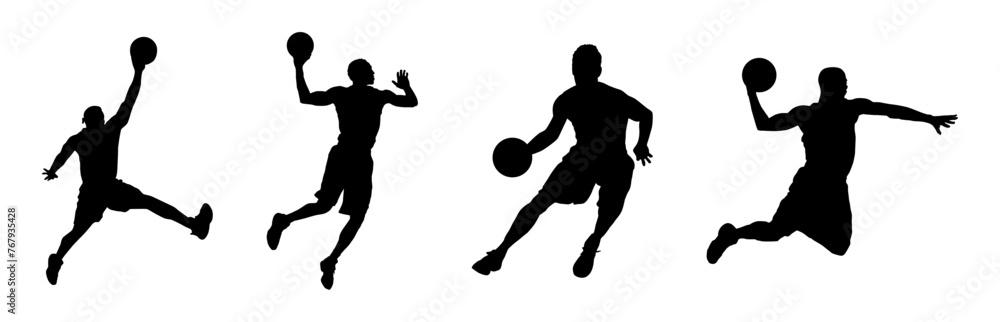 basketball player silhouette