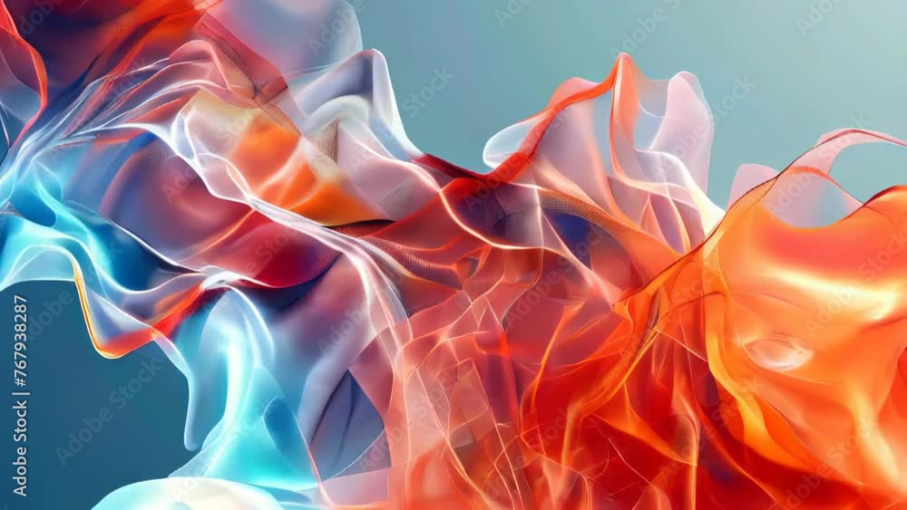 abstract background with blue and red waves. abstract background with blue and red waves.