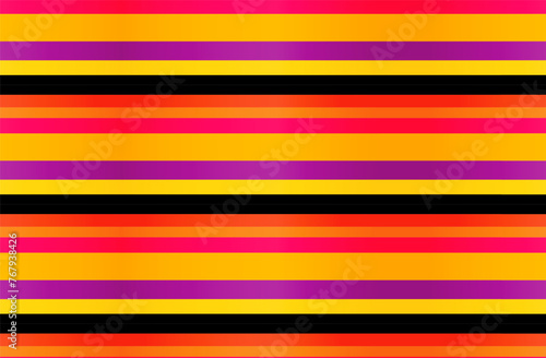 Horizontal stripe pattern vector design. Abstract geometric background with l...