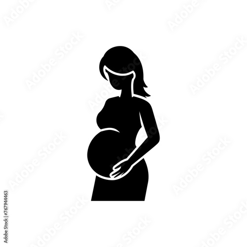 regnant Woman Icon Icon