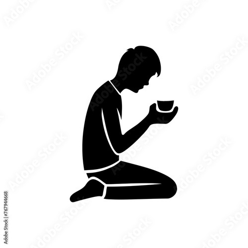 Begging Icon
